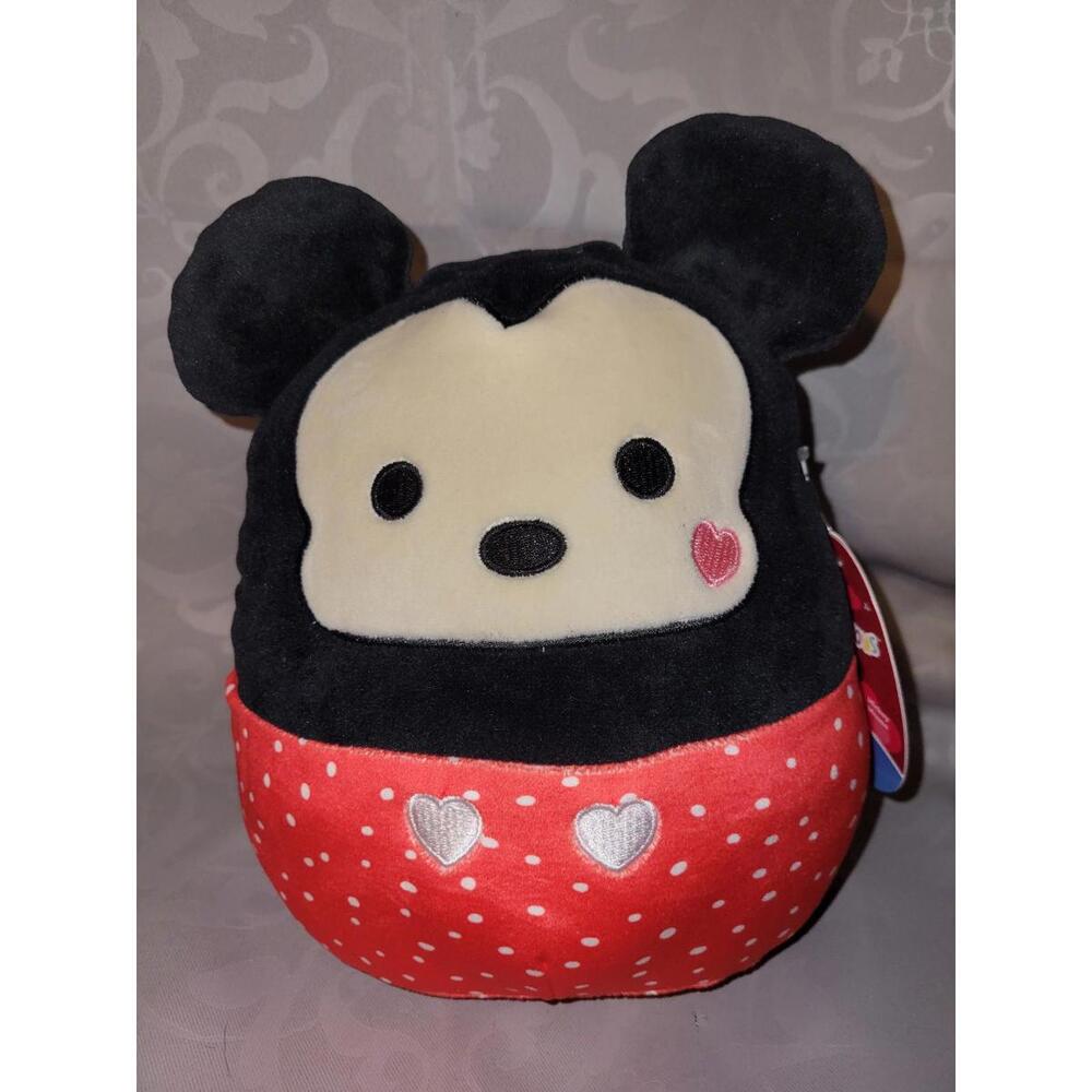 Disney Squishmallow  8 Inch Squishy Soft Plush Mickey - NEW